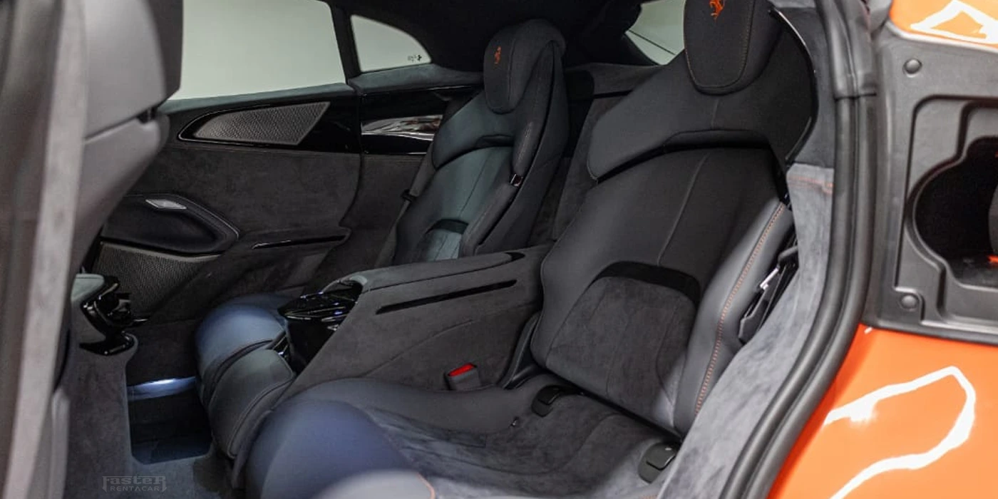 Ferrari Purosangue Interior Back Seats